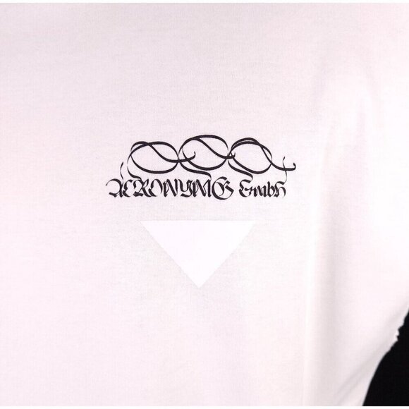 Acronym S25-PR 100% Cotton Mercerized Sleeveless T-shirt M New White - Picture 8 of 13